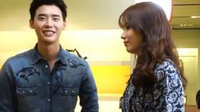 韩孝周李钟硕花絮视频,甜蜜互动曝光